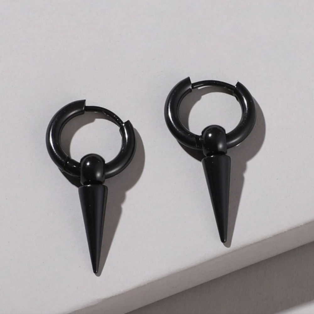 Spike huggie Earrings
